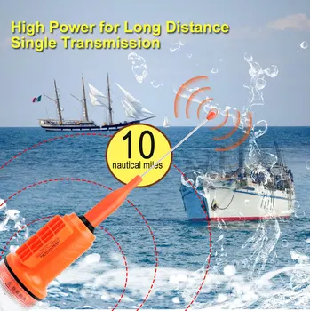 AIS Grynoji Pozicija Metrų Siųsti AIS Vieta Informaciją Realiu Laiku IPX7 atsparus Vandeniui GPS Anti-lost Tracker/Kreipiamasis RS-107M