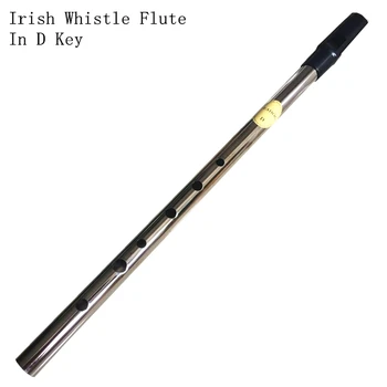 Airiška Fleita, Švilpukas Feadog D Pagrindiniai Tin Švilpukas Flauta 6 Skylę Pennywhistle Airija Mini Vėjo Muzikos Instrumentas, dizi
