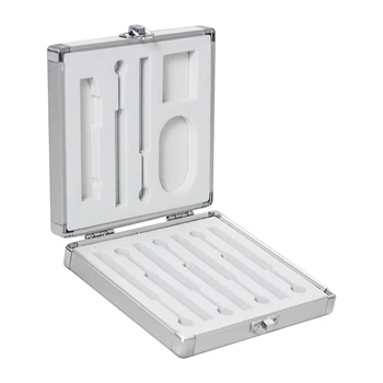 Aliuminio Pakuotės Dėžutė lituoklio Skirta talpinimo TS100 Programuojamas Elektrinis Litavimo Geležies Patarimas Organizatorius Saugojimo Dėžutė