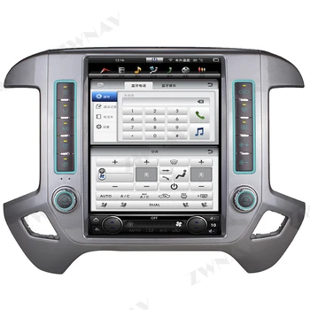 Android 9.0 Automobilio Multimedijos Grotuvo GMC SIERRA už Chevrolet Silverado 1500 1500HD 2500 2500HD 3500 GPS radijas stereo galvos vienetas