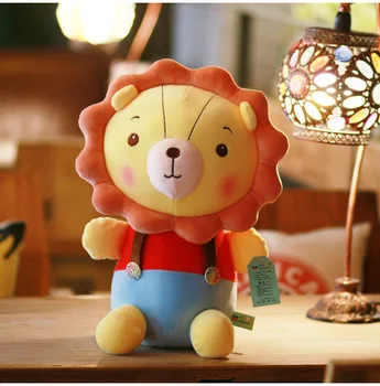 Animacinis liūtas 30-50cm lėlės, minkšti žaislai pagalvėlės minkštas pliušinis gimtadienio, kalėdų dovana žaislas #1740