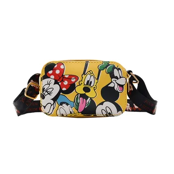 Anime Disney Mickey mouse Vaikų krepšys Mickey Minnie mouse vaikų pečių maišą berniukas mergaitė krūtinės krepšiai juosmens krepšiai