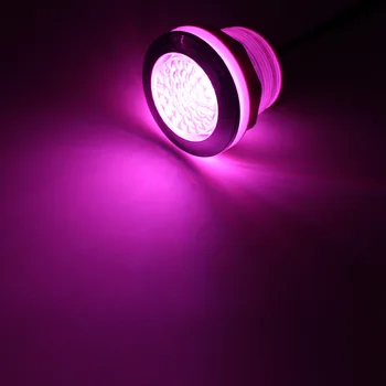 Atsparus vandeniui RGB povandeninis LED vonia šviesos diodų (LED) kubilas lempos skylės dydis 53-55-60-64mm LED Spa šviesos 2-pins kabelis permainingi spalva