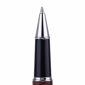 Aukštos Kokybės Jinhao 8802 Tušinukas Prabangių Klasikinių Medinių Pen Rašyti 0.5 mm Perlinis 