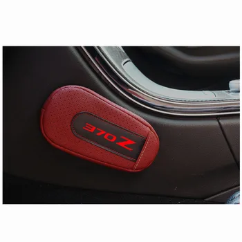 Aukštos Kokybės Odos Kojų Pagalvėlės Kelio Trinkelėmis, Automobilių Durų rankos trinkelėmis Vidaus reikalų Automobilių Reikmenys Nissan 370Z