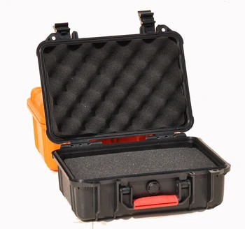 Aukštos kokybės apsauginė priemonė, abs atveju rinkinys, lagaminas atsparus smūgiams užplombuoti vandeniui fotoaparato krepšys su pre-cut putų pamušalas