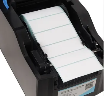 Aukštos kokybės automatinio lupimasis išjungti Terminis etikečių spausdintuvas terminio popieriaus plotis 20mm-82mm Šilumos brūkšninių kodų spausdintuvas