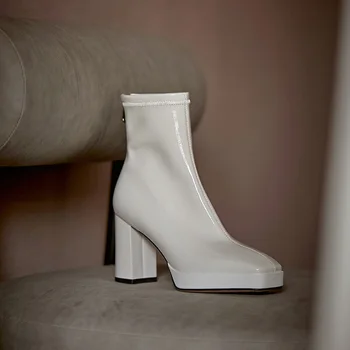 Aukštos qulaity moterų batai nauji rudenį, pavasarį, juodos spalvos su užtrauktuku batai moteris batai suknelė šalies darbo batai batai dydis 34-39 euro