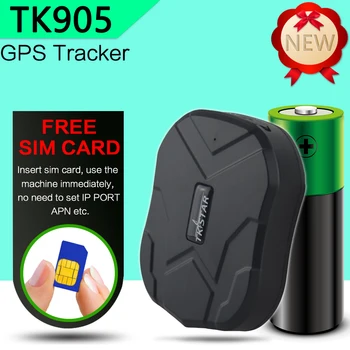 Automobilinis GPS Seklys TK905 Magnetas Transporto priemonės Rastreador GPS 5000mAh Baterijos Budėjimo 90Days mini GPS seklys automobilių vandeniui GPS TK905