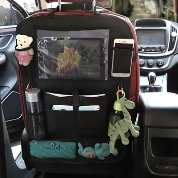 Automobilio Galinės Sėdynės, Organizatorius Su Touch Screen Tablet Turėtojas Kupė Ateityje Kilimėliai Automobilio Sėdynės Atlošo Apsaugų Vaikams Vaikščioti