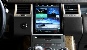 Automobilio Radijas 2 Din Tesla Vertikali Ekrano GPS Navigacija Land Rover Range Rover Sport L320 2011 M. 2012 m. 2013 m Multimedia Player