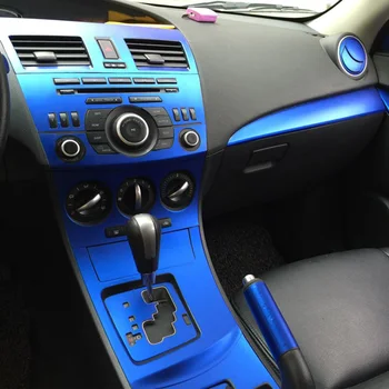 Automobilių Stiliaus 3D/5D Anglies Pluošto Automobilio Salono Konsolė Spalvų Kaita, Liejimo Lipdukas Lipdukai Mazda 3 2010-m.