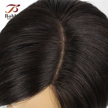BOBBI SURINKIMO Ombre Žmogaus Plaukų Perukai Šviesūs, Ruda Bordo Pigūs Pusėje Dalis Nėriniai Perukas Tiesiai Brazilijos Remy Human Hair