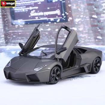 Bburago 1:24 Lamborghini automobilio modelio aukštos imitacija liejimo metalo vaikų žaislas draugu dovana modeliavimas lydinio automobilių surinkimo