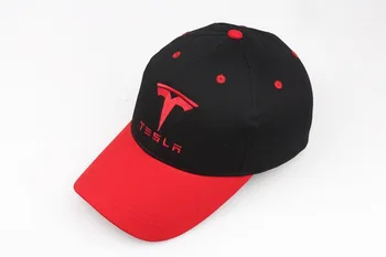 Beisbolo kepuraitę Tesla automobilio logotipas Siuvinėjimas Atsitiktinis Snapback Skrybėlę 2019 Naujas Mados Aukštos Kokybės Žmogaus Lenktynių Motociklų Sporto skrybėlę