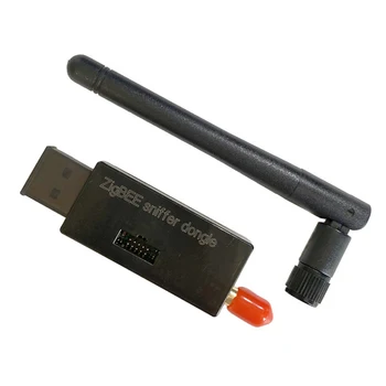 Belaidžio Zigbee CC2531 CC2540 Sniffer Plikas Valdybos Paketinių Protokolo Analizatorius USB Sąsaja Dongle Užfiksuoti Paketinių Antenos Modulis