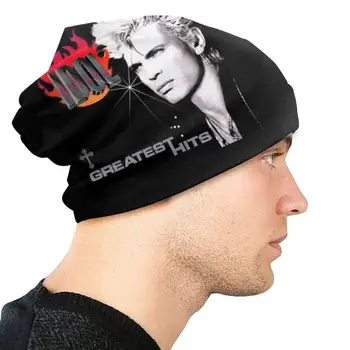 Billy Idol Hip-Hop Galvos Kepurės Beanies Kepuraitė Skrybėlės Billy Idol Geriausia Pardavimo Tendencijos Logotipas Įrankis Musick Judas Greatest Hits