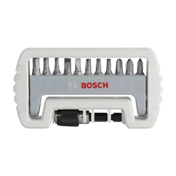 Bosch 12-gabalas profesinės atsuktuvas bit nustatyti S2 plieno, 25mm ilgis rankinių įrankių rinkinys