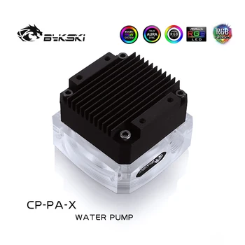 Bykski CP-PA-X DDC Vandens Siurblys Skirtas KOMPIUTERIO Aušinimo Heatsink 3800rpm 3M 300L/H PWM Automatinė Greičio Silent Paramos RGB 12V/5V ARGB