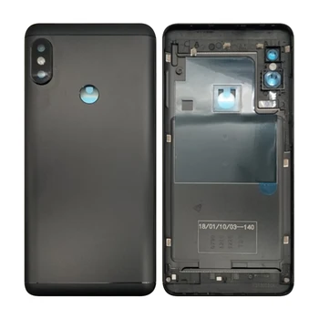 Būsto Xiaomi Redmi 5 Pastaba Pro Note5 Metalo Baterija, Galinis Dangtelis Atsargines Dalis Atvejis Su Objektyvo Mygtukai
