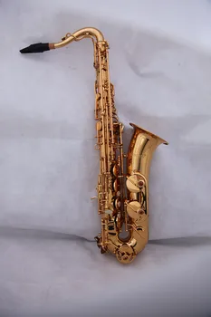 C Melodija Saksofonas Pučiamieji instrumentai Sax Aukso lako Su dėklą ir kandiklio