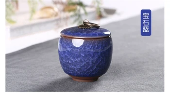 CHIA-GUI LUO Keramikos Arbatos Dežutės arbatos talpykla kavos filtrą, porceliano arbatos caddy arbatos laikymo dėžutė arbatos konteinerių D151