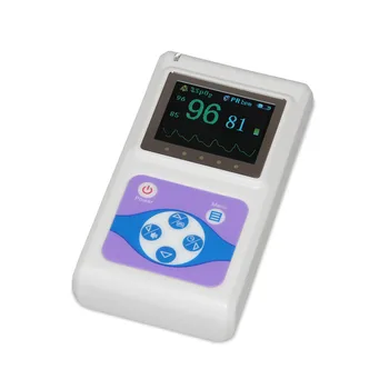 CONTEC OLED Piršto Pulse Oximeter CMS60D Suaugusiųjų ar Vaikų Ar Naujagimių Zondas (Pasirinkti Vieną) 24 Valandą, PC Programinės įrangos