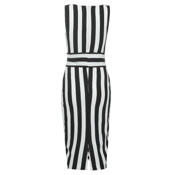 CY vasaros bodycon sliop suknelė zebra stripes seksualus įžymybė viskozė tvarstis suknelė 