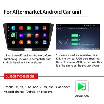 Carlinkit USB CarPlay Dongle/Android Auto, skirta 