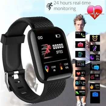 D13 Smart Watch Vyrai Moterys Vandeniui Kraujo Spaudimas, Širdies ritmo Monitorius Sport Fitness Tracker Apyrankę Smartwatch 
