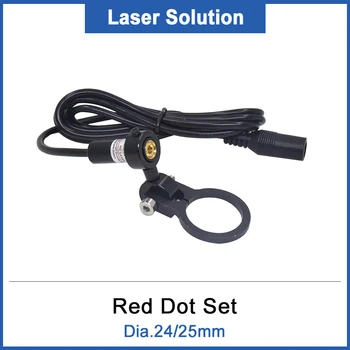 DRAGON DIAMOND Red Dot Nustatyti Padėties nustatymo Diodų Modulis Laser Cutting machine Dia. 24 25mm DC 5V, 