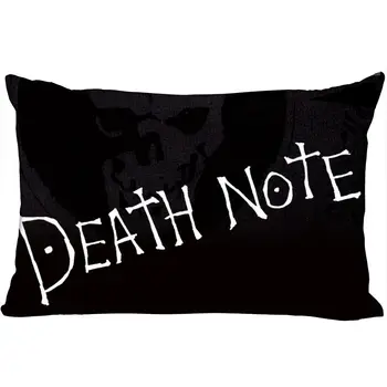Death Note, Karšto Parduoti Naują Atvykimo Stačiakampio Užvalkalas Vestuvių Dekoratyvinės Pagalvės užvalkalą Pritaikyti Dovana Pagalvės Dangtelis (dviejų pusių)