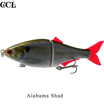 Didelis Dydis Alabama Shad Tūptinės Swimbait Shad Žvejybos Masalas Big Game Nuskendo Užsakymą Skaidrių Jaukai