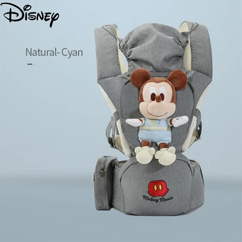 Disney originalas 0-36 mėnesių kūdikių vežėjas juosmens atrama naujagimiui vežėjas kūdikiui kelionės kengūros priekinis dirželis