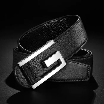 Dizaineris Diržai Vyrų Aukštos Kokybės mėlyna prabangos prekės Casual Luxury Famou Prekės Vestuvių ceinture homme Cowskin Juostos Juosmens Diržas