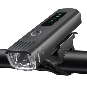 Dviračio Šviesos Rainproof USB Įkraunamas LED 1500mAh MTB Priekinis Žibintas priekinis žibintas Aliuminio Ultralight Žibintuvėlis Dviračio Šviesos