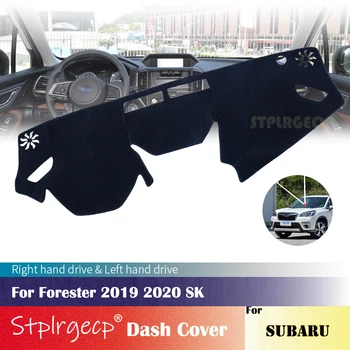 Dėl Subaru Forester 2019 2020 SK neslystantis prietaisų Skydelio Dangtelis Apsaugos Trinkelėmis, Automobilių Reikmenys skėtį nuo saulės Kilimas