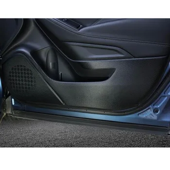 Dėl Subaru Forester 2019 Automobilio Duris Anti-kick Lipdukai Automobilio Padengti Interjero Aksesuarų Naujas Anglies Pluošto Lipdukas 4Pcs/set