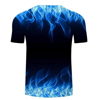 Dūmo 3D Skaitmeninio marškinėlius t shirt Mens Vyrų t-shirt Harajuku Tee Streatwear Viršų trumpomis Rankovėmis Camiseta Vasaros Lašas Laivas ZOOTOPBEAR