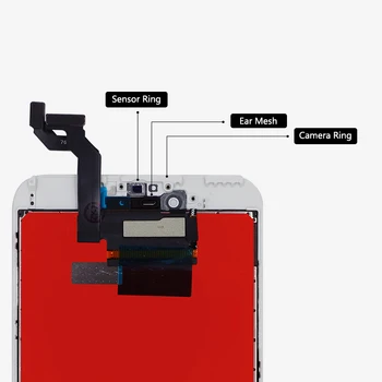 E-Tikėjimo 10VNT/daug LCD iPhone 6s plius 6S Pakeitimas su Jutiklinio Ekrano skaitmeninis keitiklis Asamblėjos LCD Ekranas nėra Negyvų Pikselių