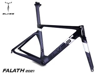 ELFAI FALATH Aero-Dinamika Anglies Kelių dviračio rėmas anglies pluošto dviratis rėmas anglies kelių kadrų aerodinamika