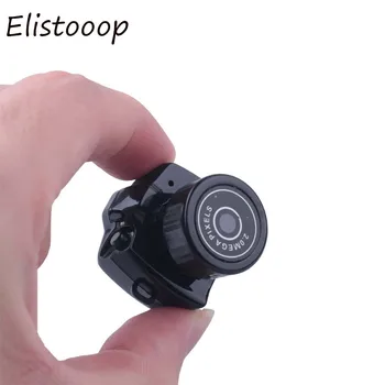 Elistooop Mini kamera Kamera pardavimas, Mikro DVR Kamera Y2000 480P Nešiojamų Vaizdo Kamera Diktofonas, Fotoaparatas Su Key Chain