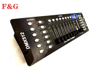 Envío už dyką nuevo controlador DMX 192 de equipo DJ DMX 512 iluminación de escenario de consola para focos cabeza de móvil LED P