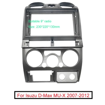 FEELDO Automobilių Garso 2DIN Fasciją Rėmo Adapteris Isuzu D-Max MU-X 