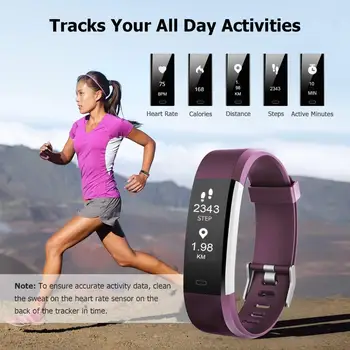 Funasera Smart Watch Vyrų, Moterų Širdies ritmo Monitorius Kraujo Spaudimas Fitness Tracker Smartwatch Sporto Žiūrėti 