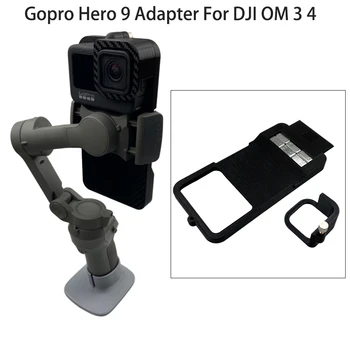 Gopro Hero 9 Juodas Telefonas, Apkabos Pratęsimo Adapterio Laikiklio Apkaba, Skirta DJI OSMO Mobiliojo 4/3 Gimabl Gopro 9 Priedai