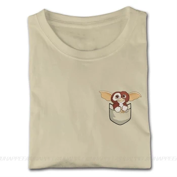 Gremlins Gizmo Kišenėje Spausdinti marškinėliai mažo Dydžio Vyrų Juokinga Tee Marškinėliai