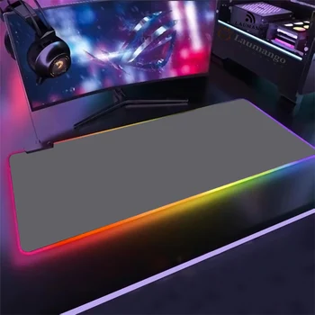 Gryna spalva temą Didelis Akcijas Žaidimų Priedai Kilimėlis Kompiuterio stalo Žaidimų kilimėlis anime kilimėlis mini pc RGB pelės mygtukai gamer