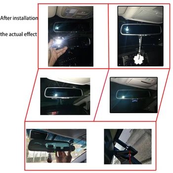 HaiSunny Aišku, veidrodis automatiškai tamsos interjero galinio vaizdo veidrodėlis elektronine Honda 