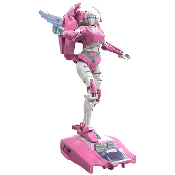 Hasbro Transformers Žaislai Kartų War for Cybertron Earthrise Deluxe WFC-E17 Arcee 12cm Veiksmų Skaičius, Surinkimo Modelis Lėlės